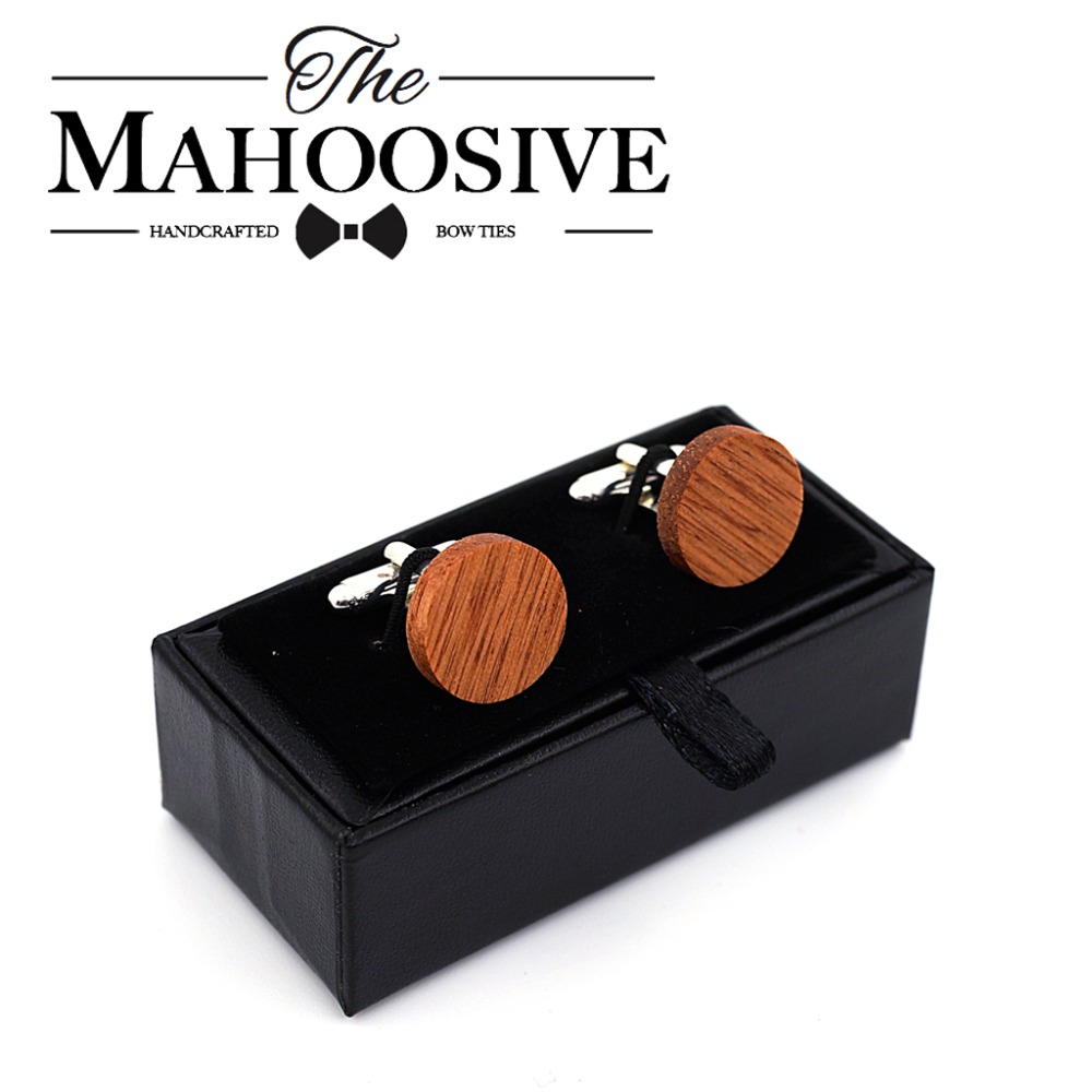 Men'S Grooming Gift Box - MAHOOSIVE Gemelli in legno Gemelli per