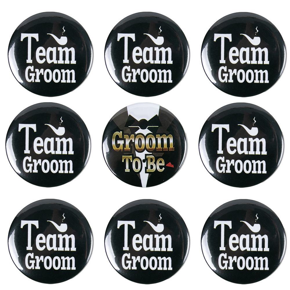Men'S Grooming Gift Ideas - 1-12 pezzi spille distintivo addio al