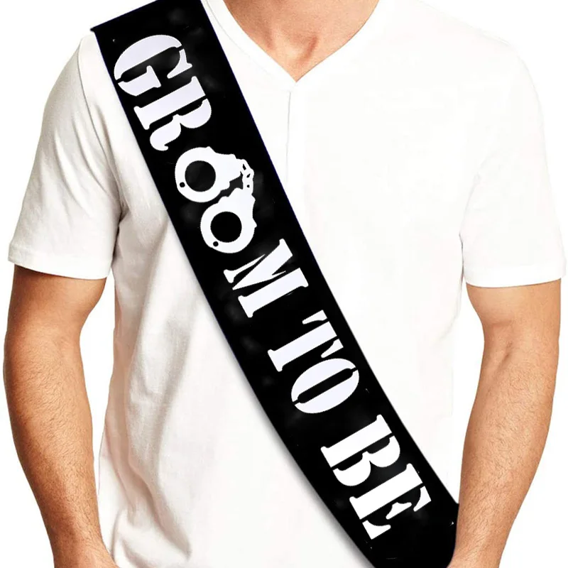 Men'S Grooming Gift Ideas - Sposo per essere fascia divertente fidanzamento
