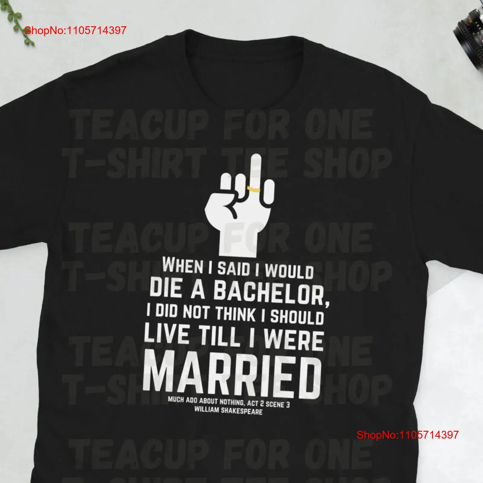 Men Grooming Quotes Short - Maglietta ispirata a Much Ado About