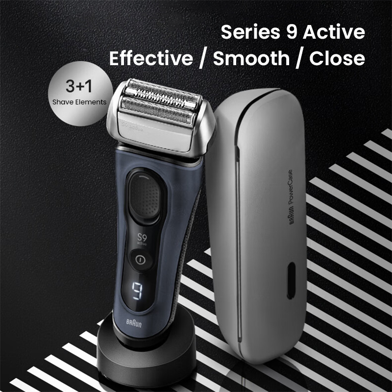 Braun S9 Active 9023s Rasoio e - Men'S Grooming Uk recensione e prezzo